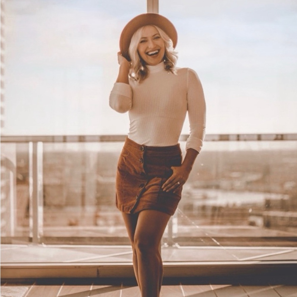 Corduroy skirt!